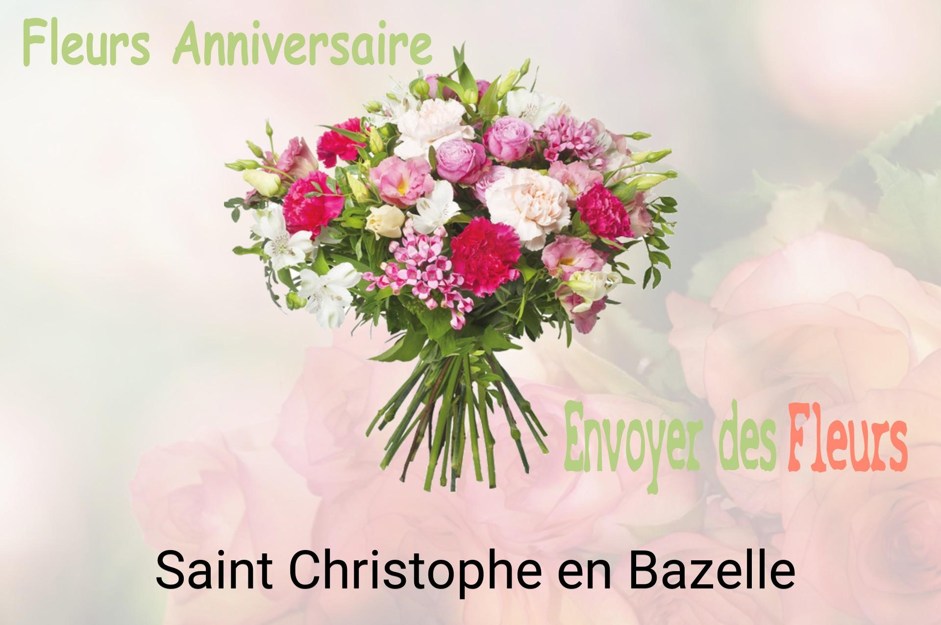 Bouquet de fleurs d’anniversaire livré à Saint-Christophe-en-Bazelle